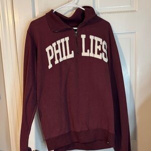 Phillies 47 Brand quarter zip